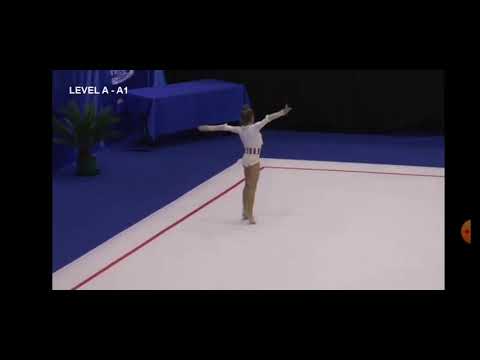 Torneo Internazionale del Mare 2020 Enrica Marletta 1^ classificata Corpo Libero