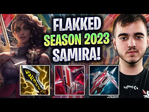 FLAKKED PRUEBA A SAMIRA EN LA NUEVA SEASON! - HRTS Flakked Juega Samira ADC vs Varus! | Season 2023