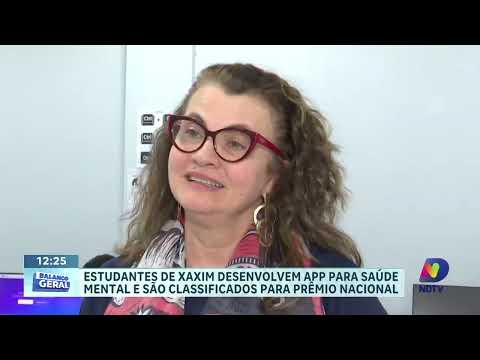 Estudantes de Xaxim representam SC no Liga Jovem com aplicativo inovador