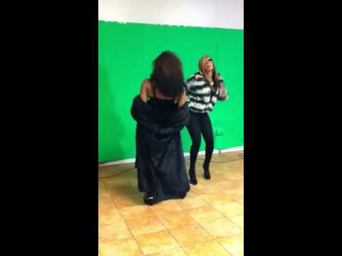 CHELLA H AND SHAWNNA *BABY DADDY* VIDEO SHOOT