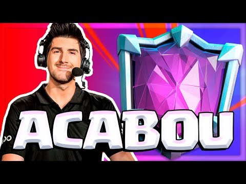 ACABAMOS A TEMPORADA NO TOP DO CLASH ROYALE!