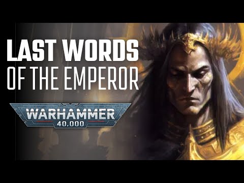 The Emperor's Final Words Will Forever Change Warhammer 40K