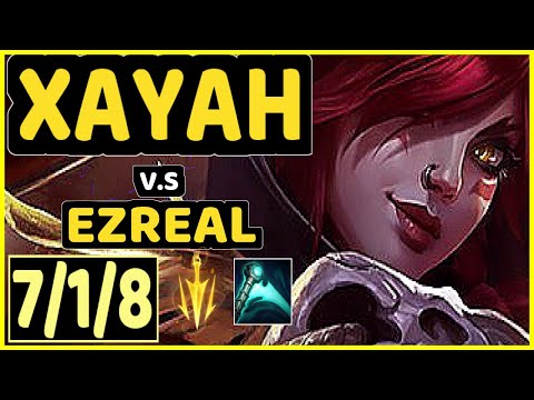 INNAXE (XAYAH) vs EZREAL - 7/1/8 KDA BOTTOM ADC CHALLENGER GAMEPLAY - EUW