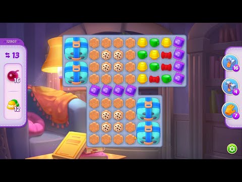 Homescapes Level 12907 No Boosters Gameplay #Bubunka