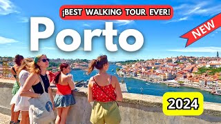 Porto, Portekiz'de Yürüyüş Turu [4K 60 fps] 🍷🍰 Altyazılı ❗