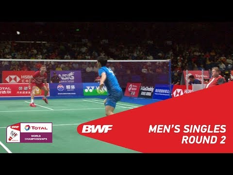 MS | CHOU Tien Chen (TPE) [7] vs Rasmus GEMKE (DEN) | BWF 2018