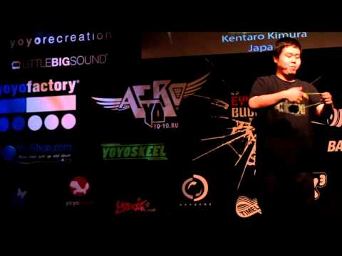 EYYC 2013 Budapest - European Yo-Yo Championship 1A Open 4th Place Kentaro Kimura