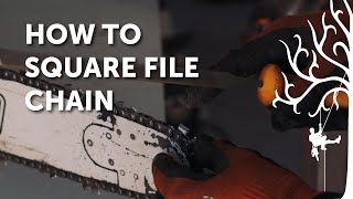 New Trick: How I Square file chain on my Stihl MS 461 | Arborist Tips & Tricks