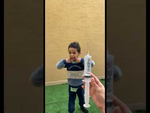 عبودي اخذ اكبر ابره بالعالم ابره طبيب دكتور ضحك