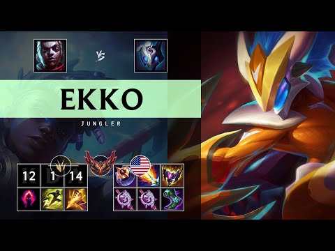 Ekko Jungle vs Kindred: Legendary - NA Grandmaster Patch 25.S1.1