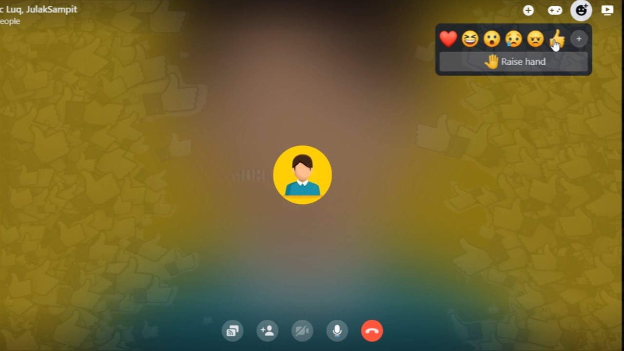 Facebook Mesengger Web incoming call & outgoing call (Screen Video)