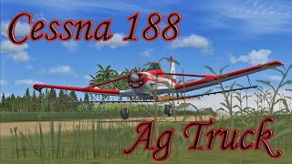 Fsx - CODEACA - Aplicación Aérea Simulada - Cessna 188b Ag Truck - Crop Duster - Alabeo.