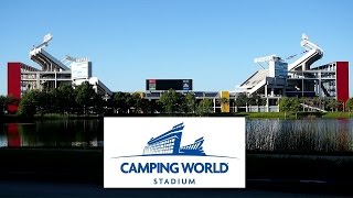 Driving around Camping World Stadium (Citrus Bowl) HD