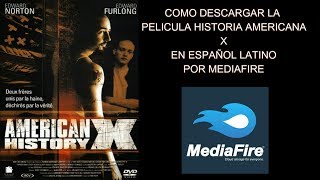 COMO DESCARGAR EN ESPAÑOL LATINO HISTORIA AMERICANA X