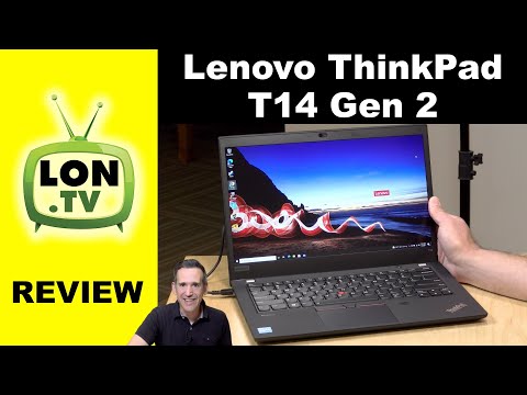 External Review Video YhgYrN6UIJw for Lenovo ThinkPad T14 GEN 2 14" AMD Laptop (2021)
