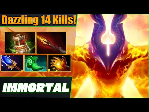 Immortal Phoenix Off Lane 🛡️ Brutal 14 Kills! Dota 2 DotaPulse Full Gameplay
