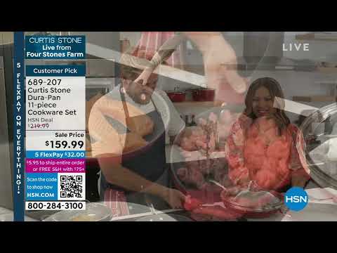 Curtis Stone DuraPan 11piece Cookware Set