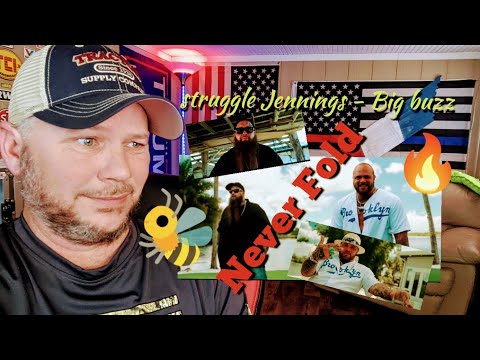 Reaction to Struggle Jennings X Big Buzz - NEVER FOLD @StruggleJennings @bigbuzz345 This song Fire 🔥🤘