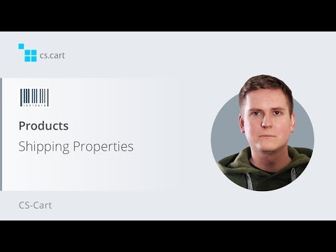 4.8. CS-Cart Software: Products — Shipping Properties
