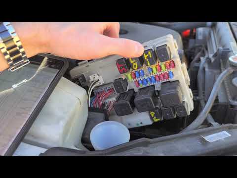 2006 Nissan Altima Headlight Fuses & Relays, Fog Light Fuse & Relay