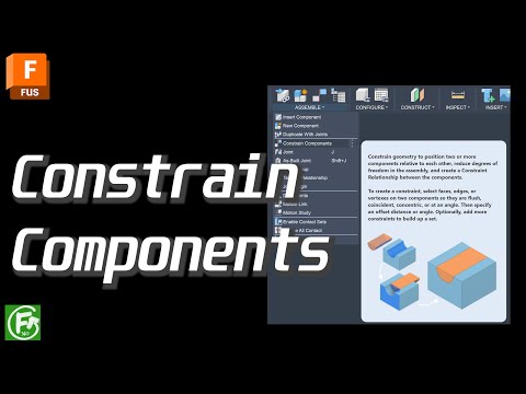 Autodesk Fusion | Constrain Components