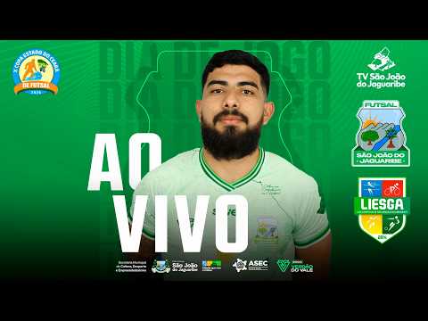 Copa Estado do Ceará de Futsal 2026 | São João do Jaguaribe x São Gonçalo | Quartas Volta | Ao Vivo