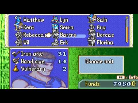 Fire Emblem: Blazing Sword w/ Commentary Part 20 - Taking Back The Castle
