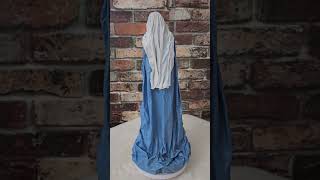 Panna Maria – ručně vytvořená socha světla, klidu a naděje cca 50 cm - Powertex