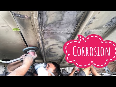 Removing Corrosion On Aircraft