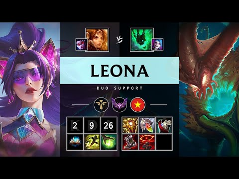 Leona Support vs Thresh - VN Master Patch 25.19