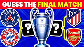 CAN YOU GUESS THE CHAMPIONS LEAGUE FINALISTS | FOOTBALL QUIZ 2026
