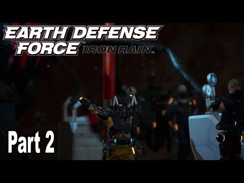 Earth Defense Force: Iron Rain - Story Walkthrough Part 2 No Commentary [HD 1080P]