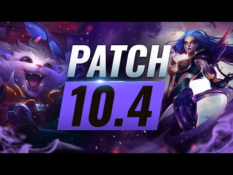 Best Champions TIER List – League of Legends Patch 10.4