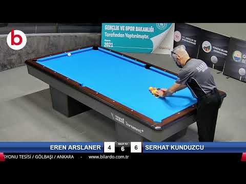 EREN  ARSLANER & SERHAT KUNDUZCU Bilardo Maçı - 