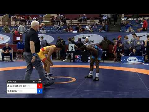 74 Kg Consolation John Van Schenk Brill Buffalo Valley Regional Training Center Vs Quinton Godley