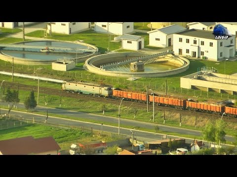 LE5100 40-0314-1 E-Lok & Marfar CFR MARFA Freight Train in Deva [Spring Edition] - 21 April 2017
