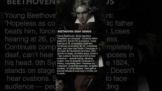 BEETHOVEN DEAF GENIUS 🎼👂