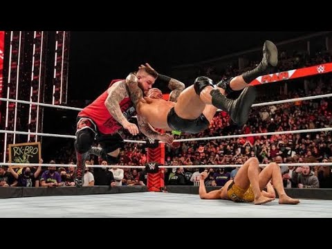 Rk bro vs Alpha academy vs seth and kevin Raw tag team championship 7 march 2022