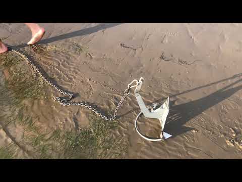 Manork professional marine anchor version 1.0   weight 4KG  real test in adriatic sea