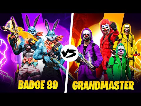 Badge99 Challenged By Pro Grandmasters😱 | Who Will Win? - Garena Free Fire