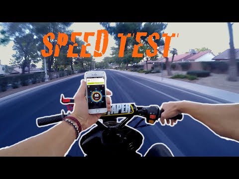 2nd YouTube video about how fast can a 150cc scooter go