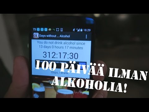 100 PÄIVÄÄ ILMAN ALKOHOLIA