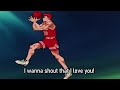 Slam Dunk OST -BAAD- Kimi ga Suki da to Sakebitai (English Lyric)