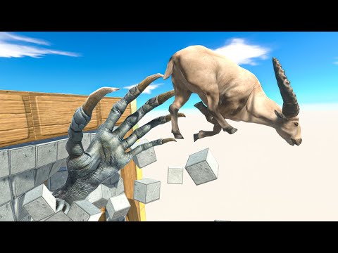Jump Over Furious Enemies - Animal Revolt Battle Simulator