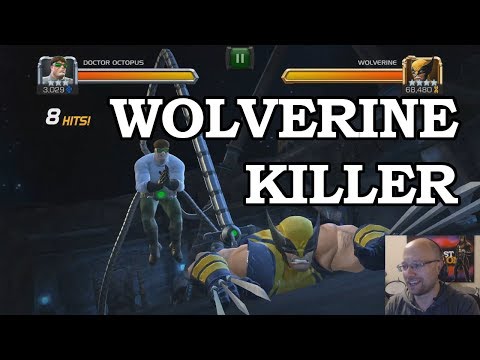 Doctor Octopus VS ROL Wolverine  FULL KILL | Marvel Contest of Champion