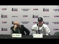 Bemidji Men's Hockey CCHA Championship Press Conference (Mar. 22, 2024)