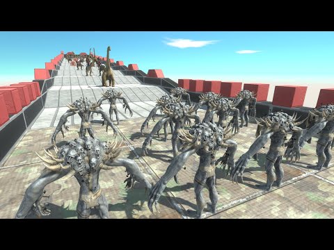 ⚡ No Thorn Skills SCOURGE vs Strongest Wave Challange - 🦖 Animal Revolt Battle Simulator 🦕