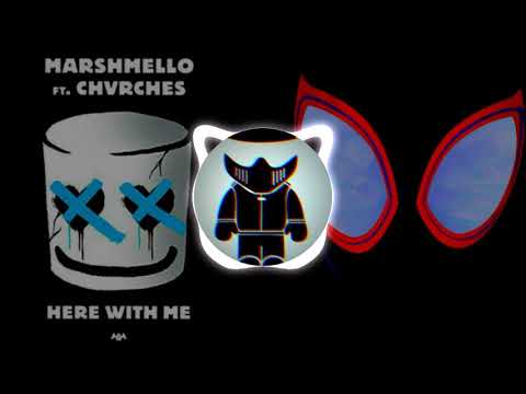 HERE WITH ME x SUNFLOWER  Mashup    Marshmello
