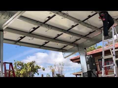 Clayco Solar Carport Installation