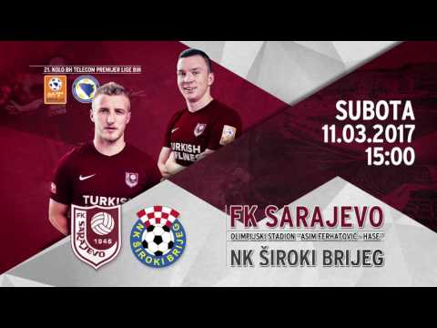 Najava: FK Sarajevo - NK Široki Brijeg